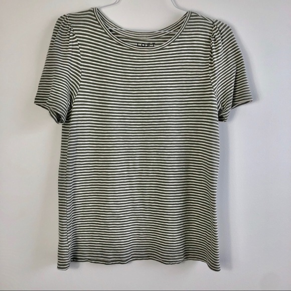 LOFT Tops - Loft Striped T-Shirt